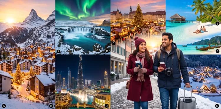 Best Countries to Visit in December for Indian Travellers