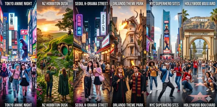 Fan Tourism: The Destinations Every Pop Culture Lover Needs to Visit in 2025