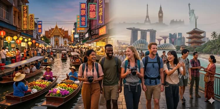 Why Travelers Are Now Choosing Asia Over Europe and North America